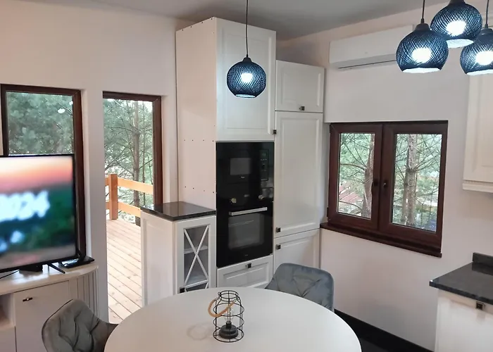 Сasa de vacaciones Osada Blanka Black & White Swornegacie