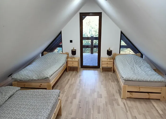 Сasa de vacaciones Osada Blanka Black & White Swornegacie